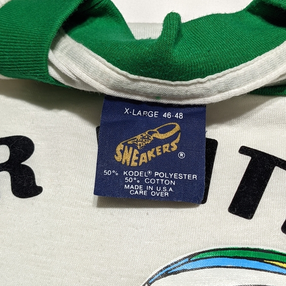 1986 Bear with Me Single Stitch XL T-shirt - Picture 4 of 5